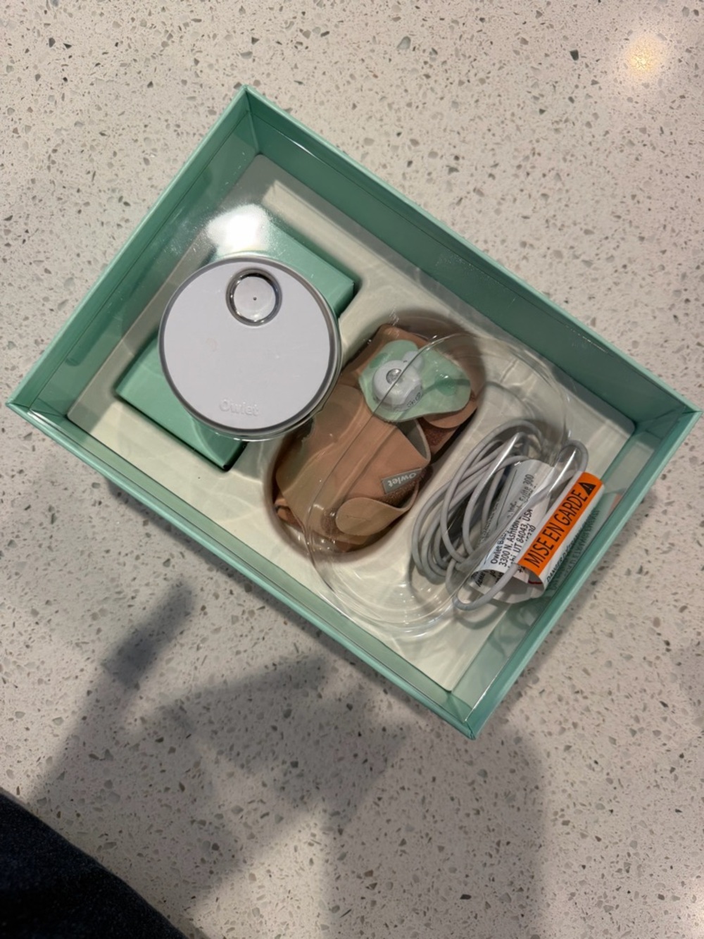 Owlet Smart Sock Baby Monitor Accessory Set - dusty rose socks